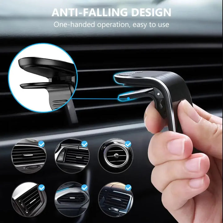 Magnetic Car Phone Holder!